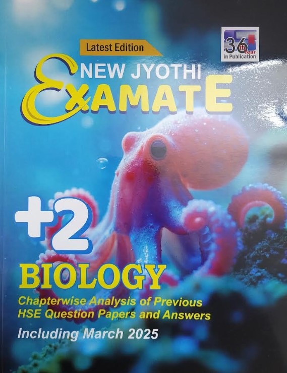 NEW JYOTHI EXAMATE BIOLOGY PLUS TWO | LATEST EDITION 2025